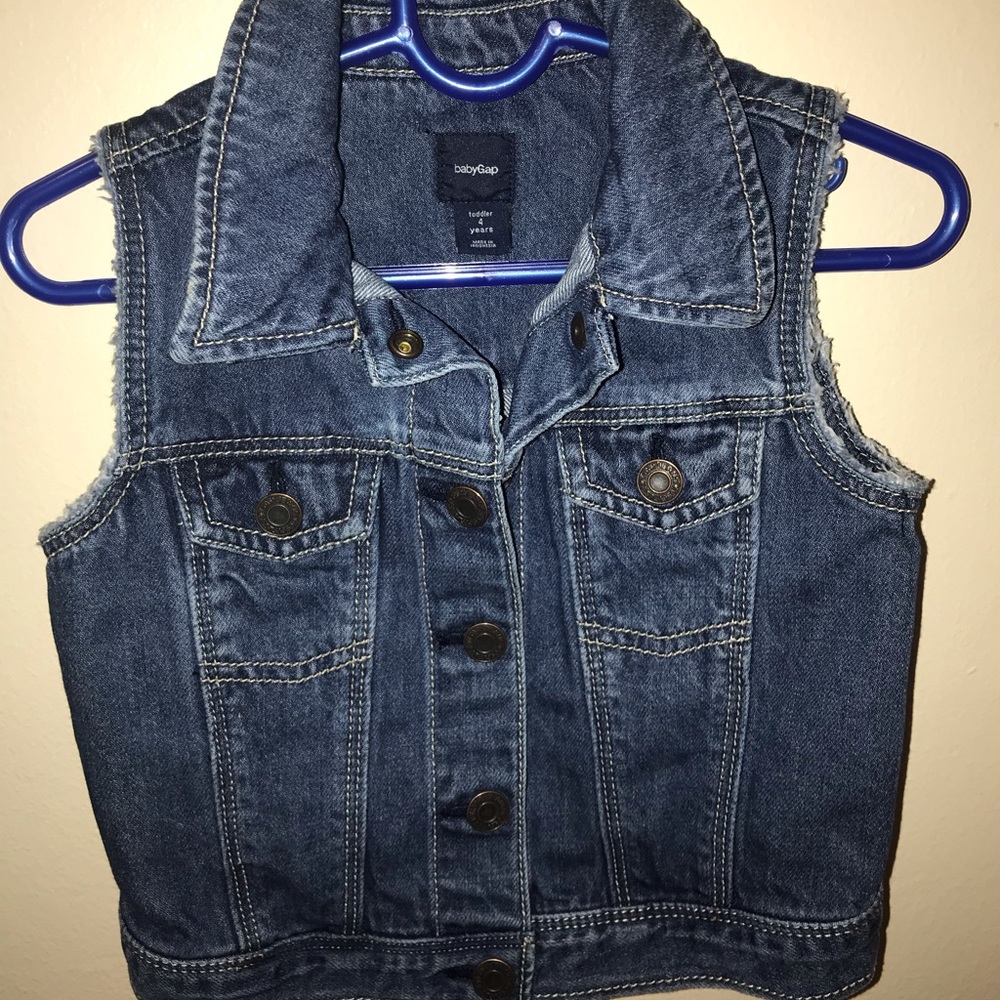 Denim Vest - Baby Gap